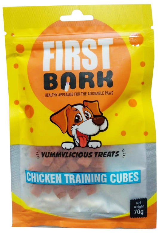 FIRST BARK CHICKEN TRAINING CABES 70G