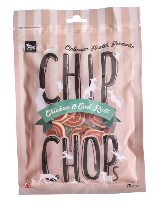 CHIP CHOP  CHICKEN &CODFISH ROLL