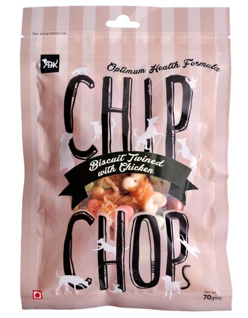 CHIP CHOP BISCIT TWINED WITH CHICKEN