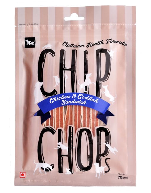 Chip Chop Chicken & Codfish Sandwich