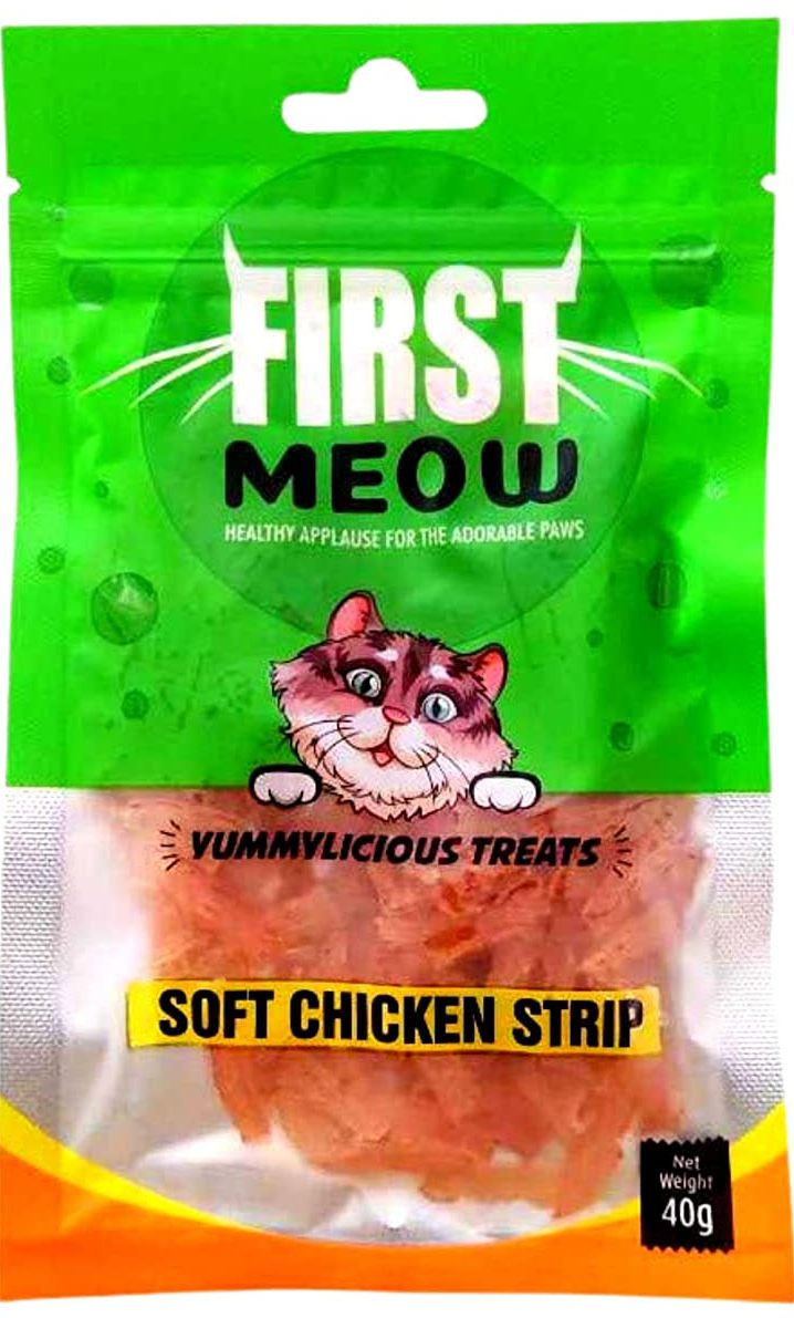 FIRST MEOW  CHICKEN STRIP