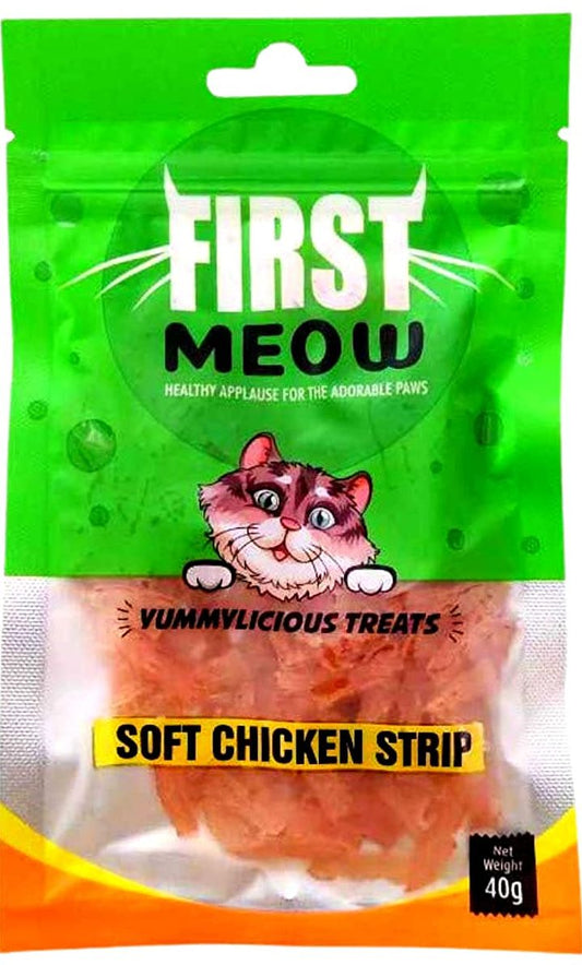 FIRST MEOW  CHICKEN STRIP