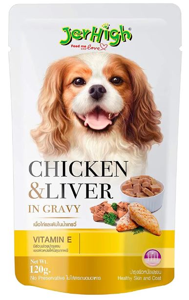 JERHIGH CHICKEN & LIVER 120 g