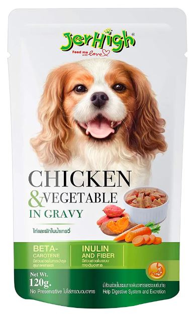 JERHIGH CHICKEN & VEG 120 g