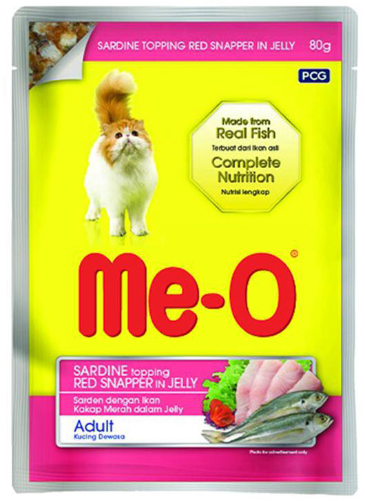 MEO (SARDINE RED SNAPPER) 80GM