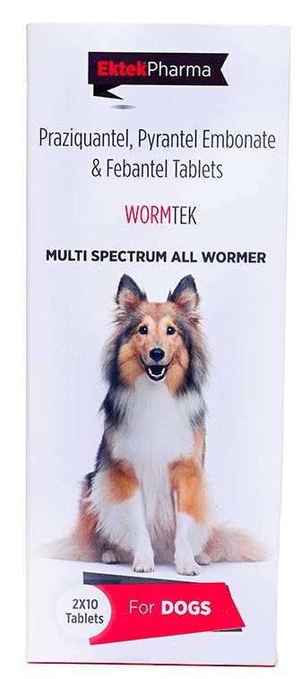 WORMTEK DOG TAB 10 TAB