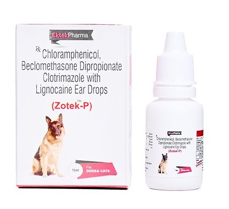 ZOTEK-P EAR DROPS 15ML