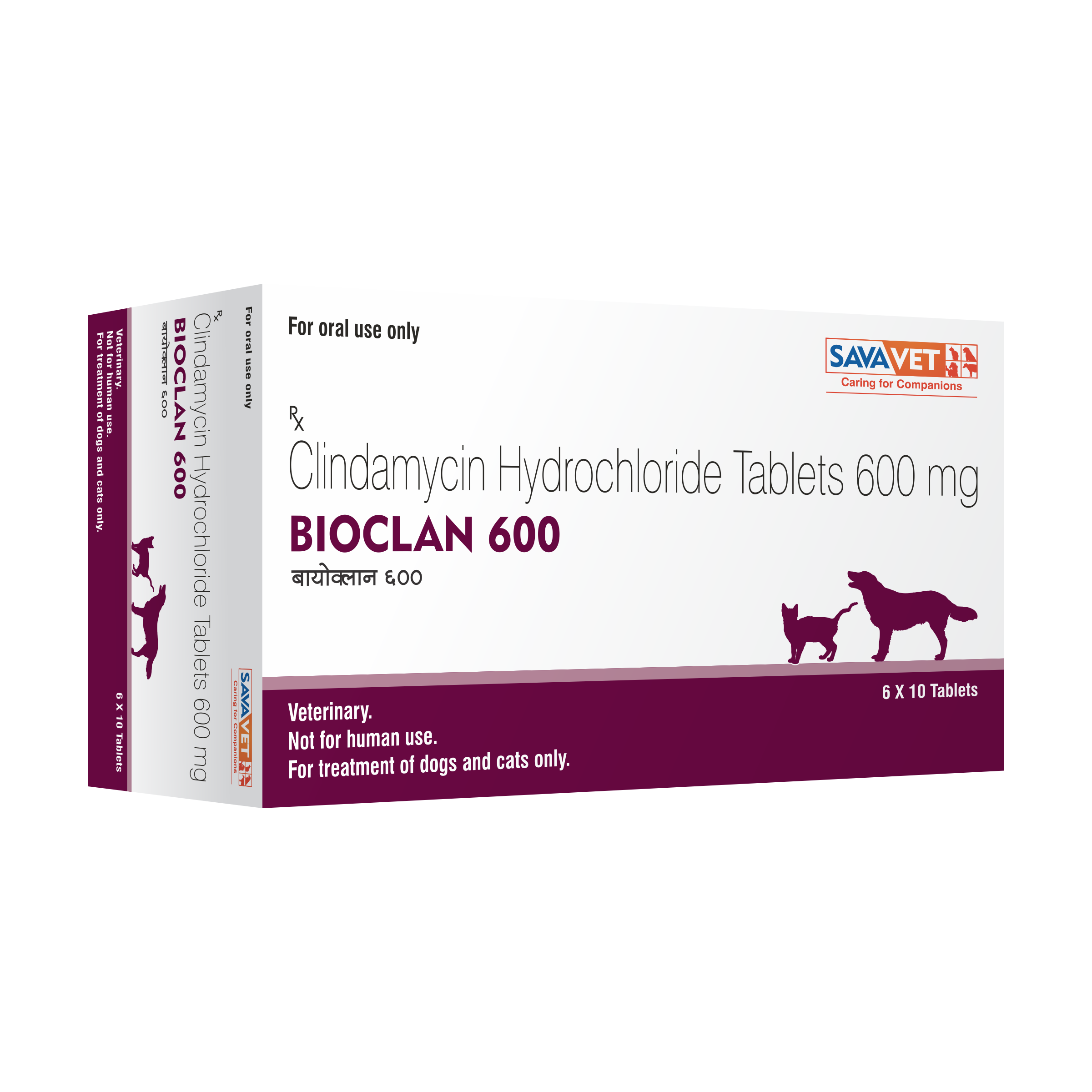BIOCLAN TAB 600MG 10 TAB