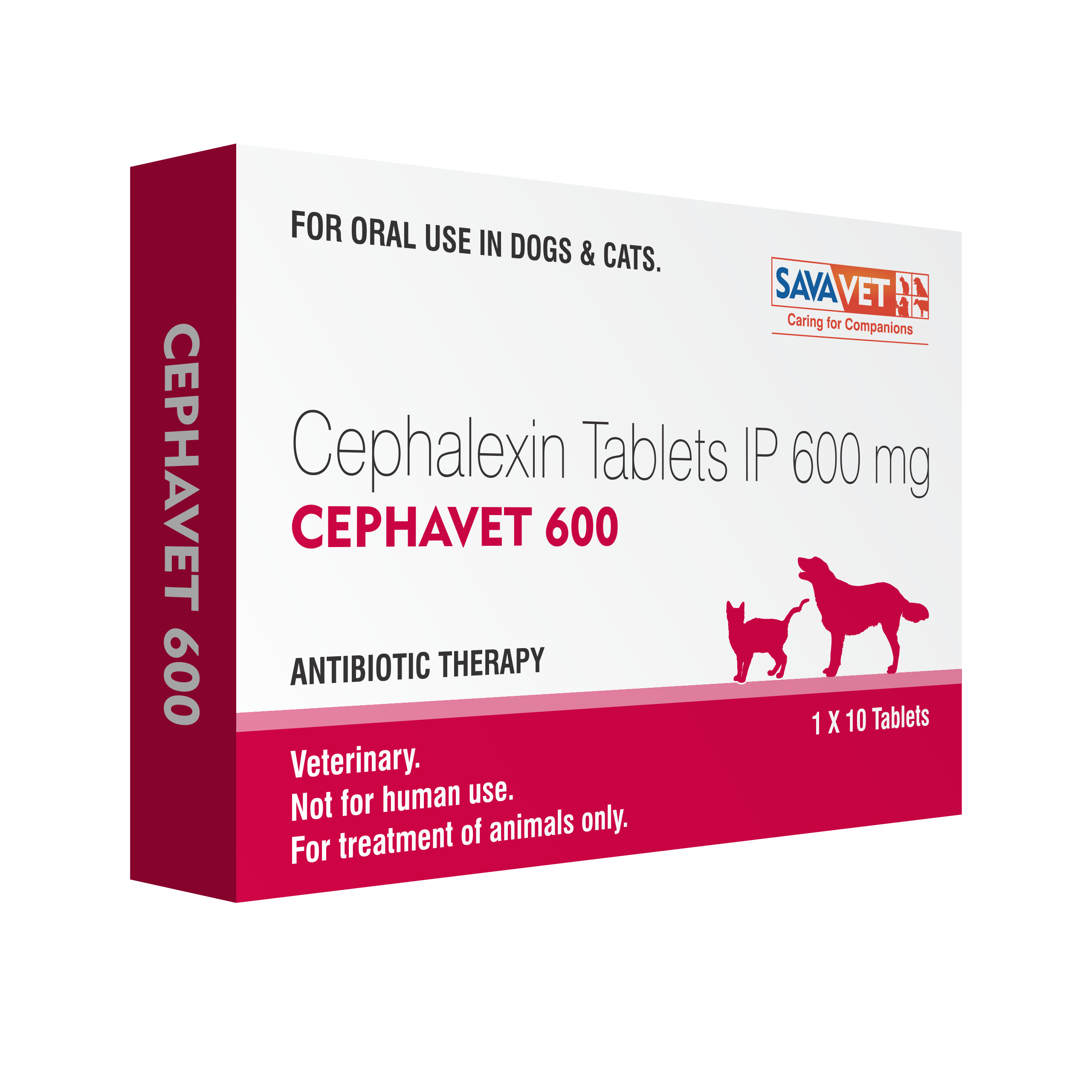 CEPHAVET 600MG TAB 10 TAB