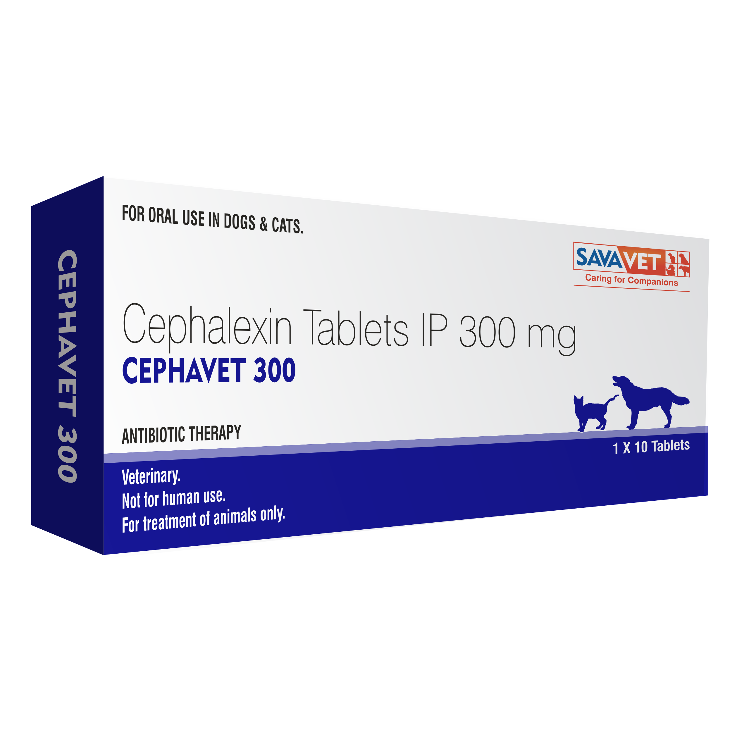 CEPHAVET 300MG TAB 10 TAB