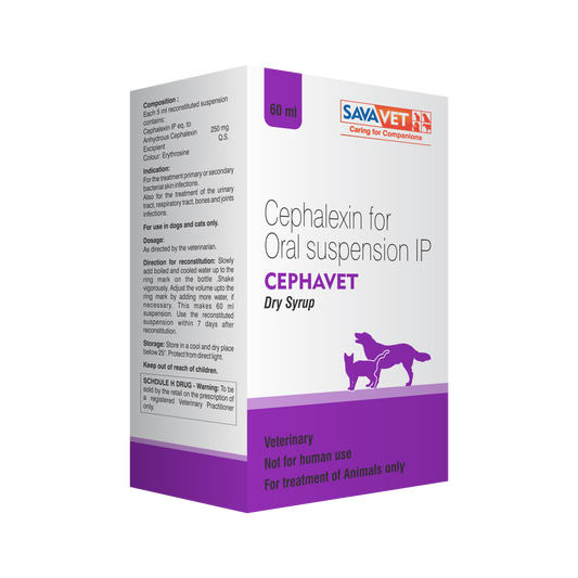 CEPHAVET DRY SYRUP 60ML