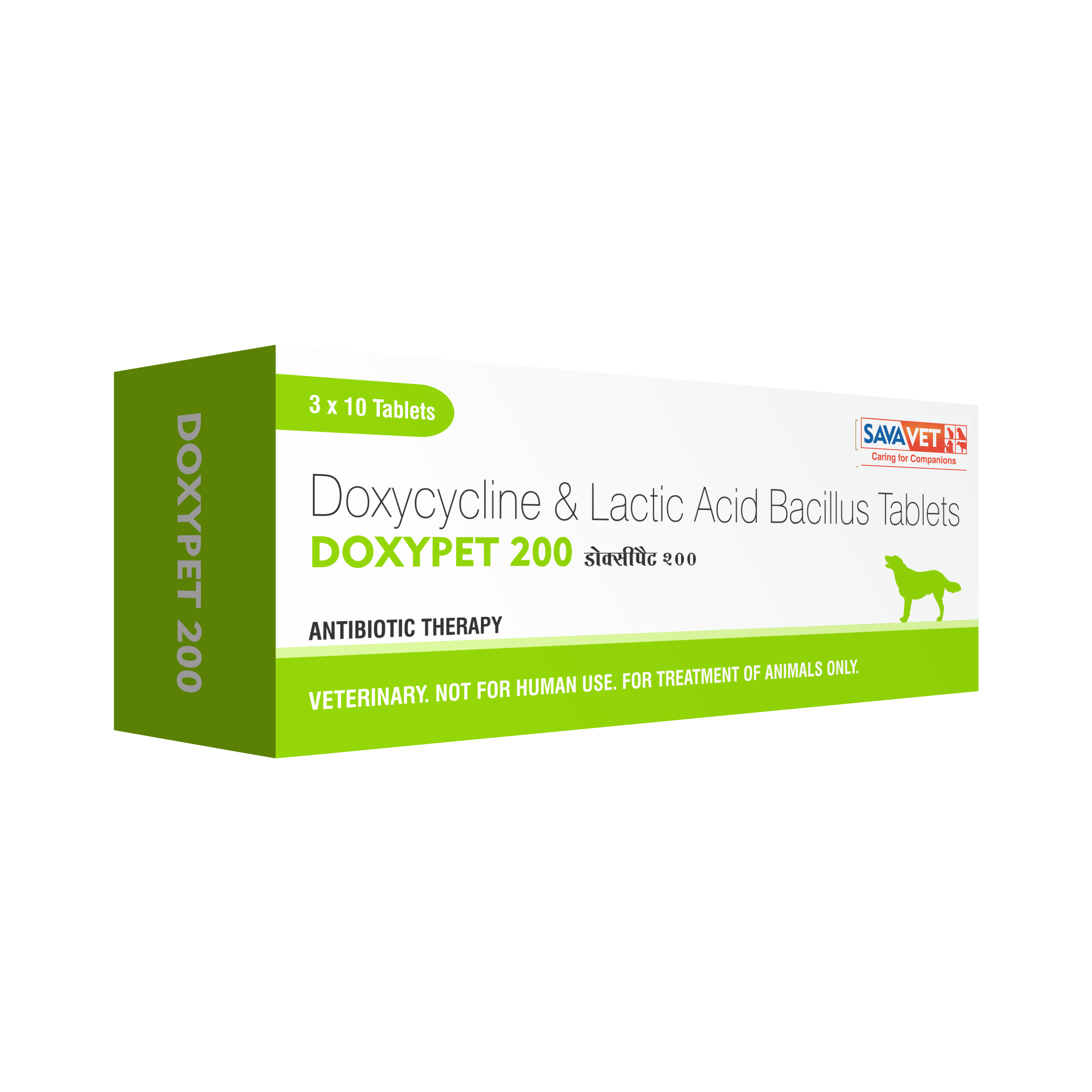 DOXYPET 200MG 10 TAB