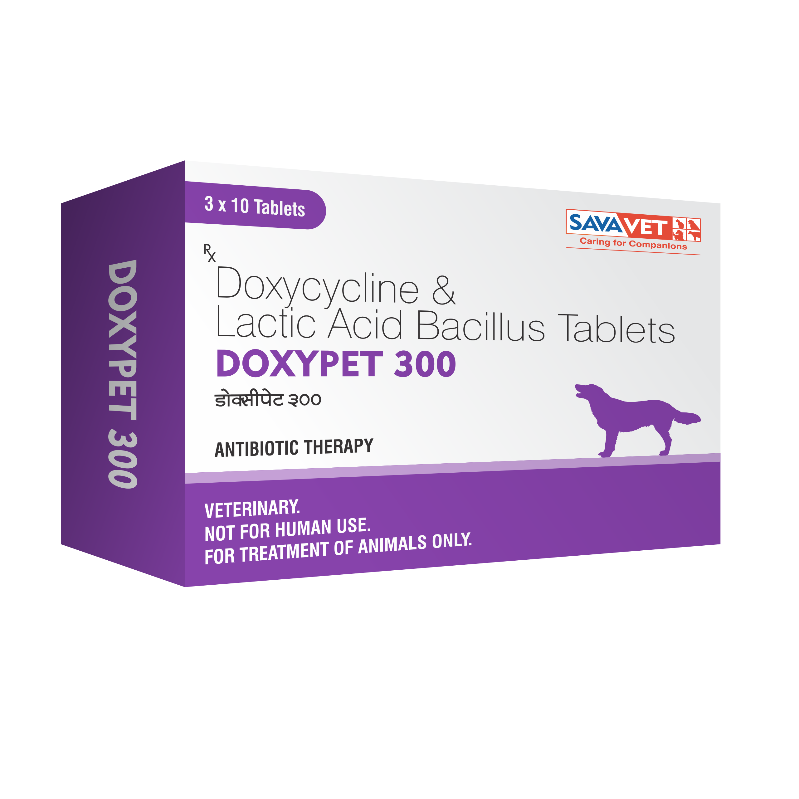 DOXYPET 300MG 10 TAB