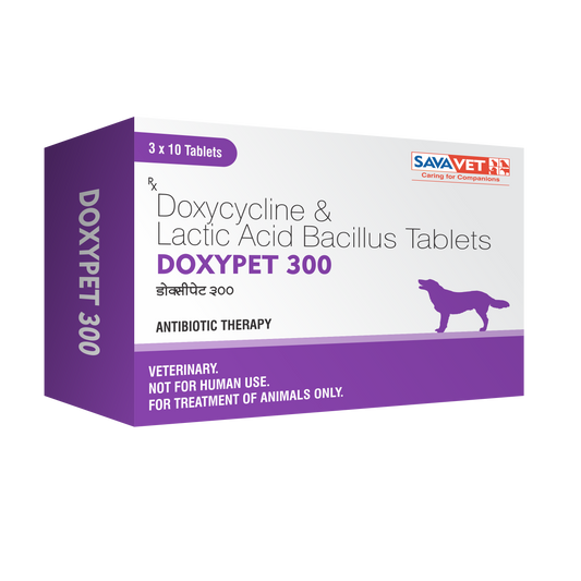 DOXYPET 300MG 10 TAB