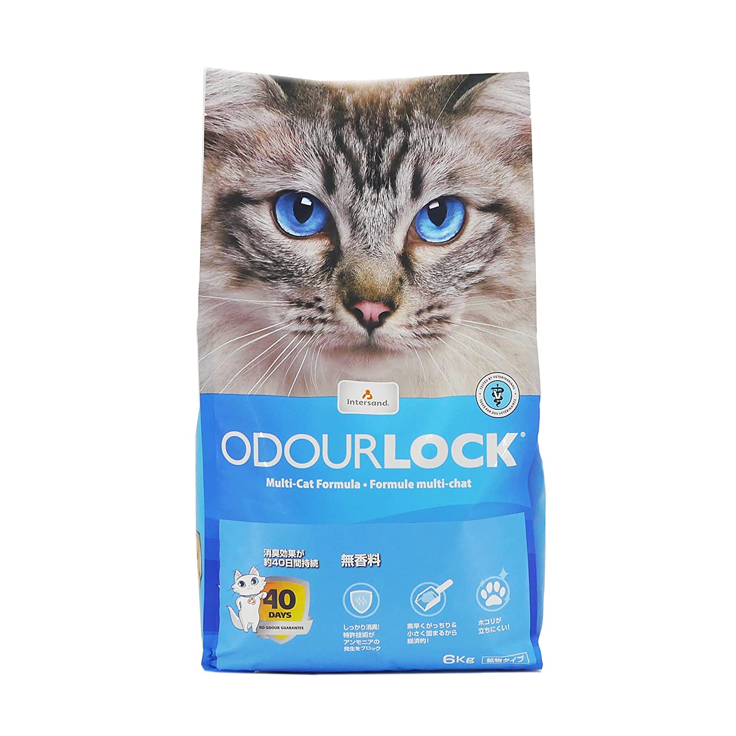 CAT LITTER ODOURLOCK 6KG