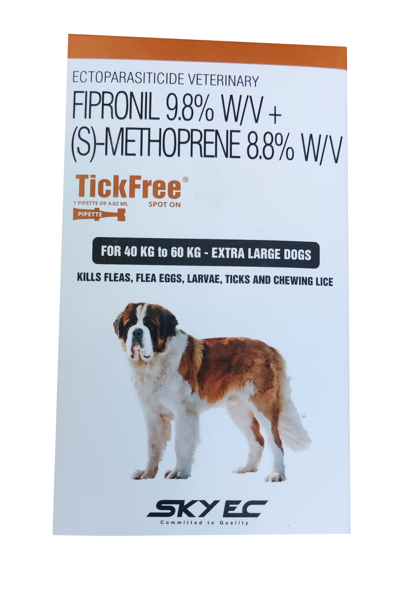 TICK FREE SPOT ON 40-60KG