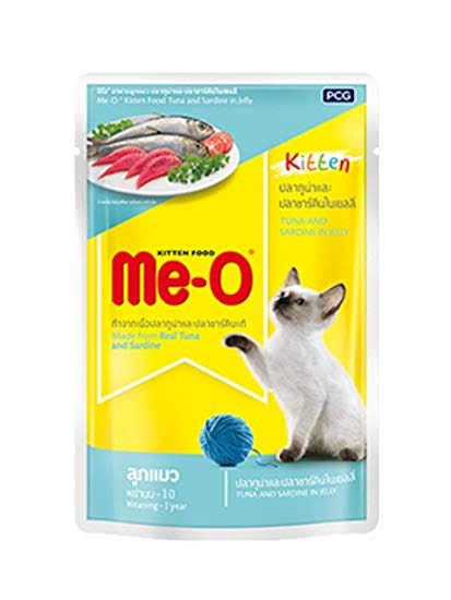 MEO KITTEN TUNA AND SARDINE JELLY