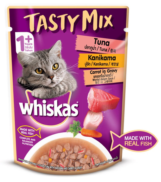 Whiskas Tastymix Tuna Kanikama