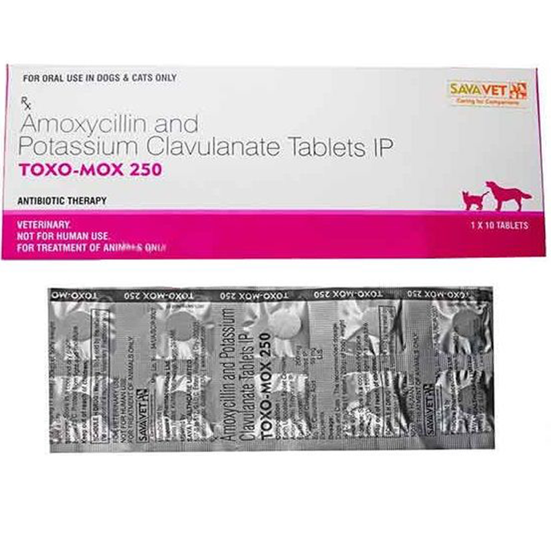TOXO MOX 250MG 10 TAB