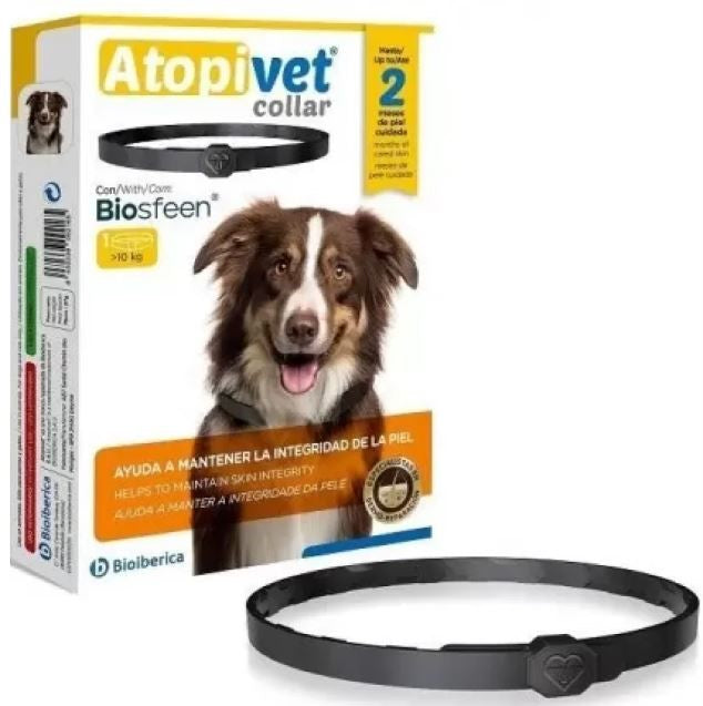 ATOPIVET COLLAR ABOVE 10KG (M L) DOG
