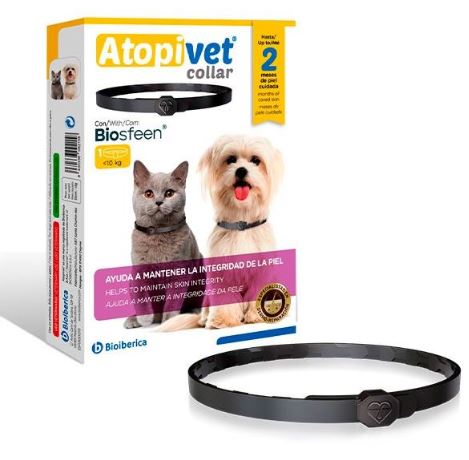 ATOPIVET COLLAR UPTO 10KG CAT & S DOG