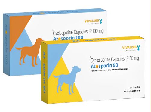 ATOSPORIN TAB 50MG 5 TAB