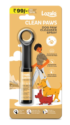 LO CLEAN PAWS SPRAY 22ML