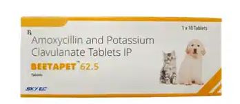 BEETAPET TAB 62.5MG 10 TAB