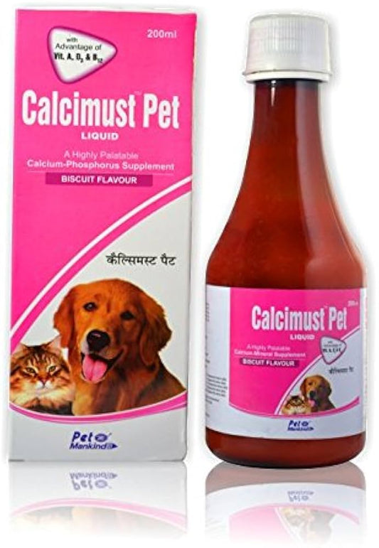 CALCIMUST PET LIQ 200ML