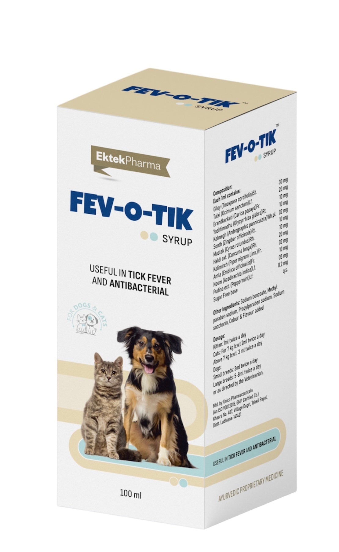 FEV O TIK SYRUP 100ML