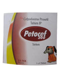 PET O CEF 200MG TAB 10 TAB