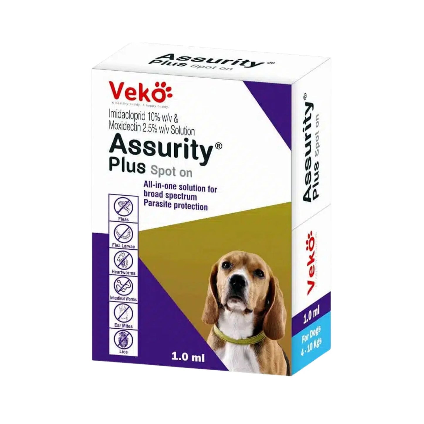 ASSURITY PLUS DOG SPOT ON 1ML