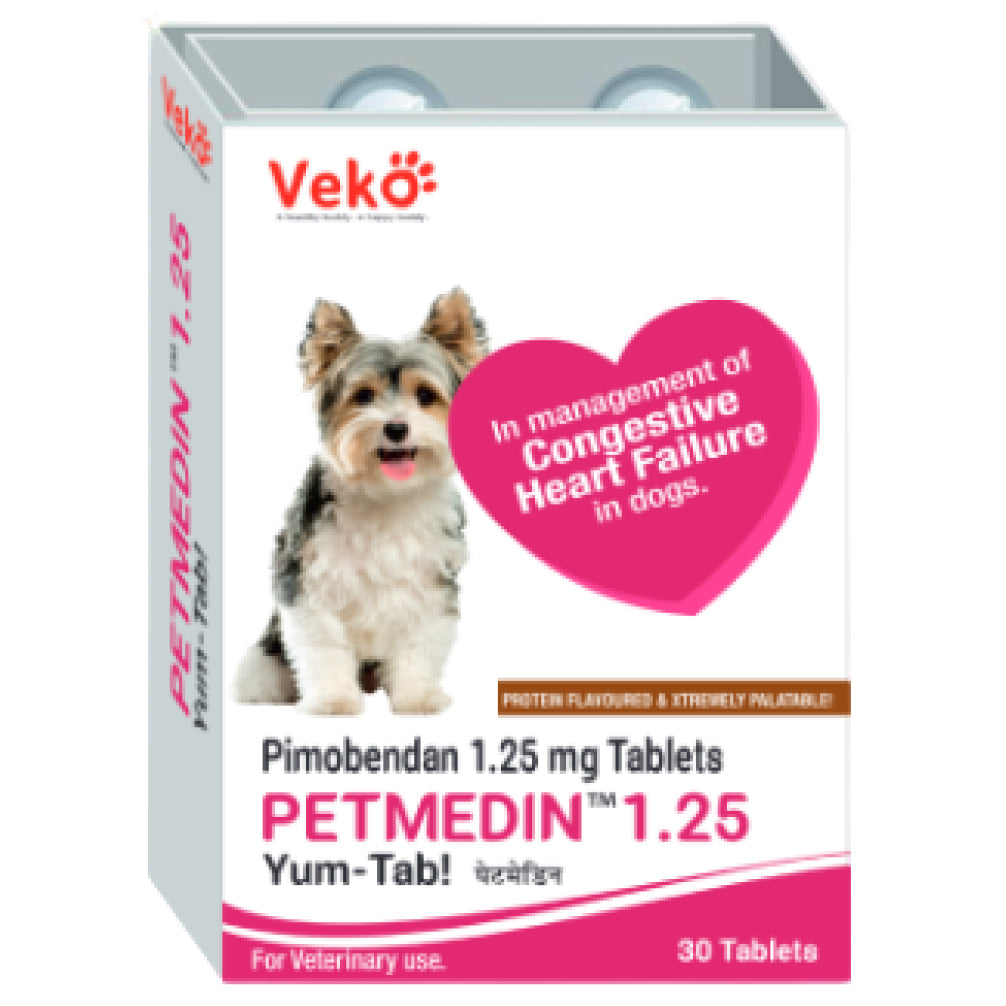 PETMEDIN TAB 1.25MG 10 TAB