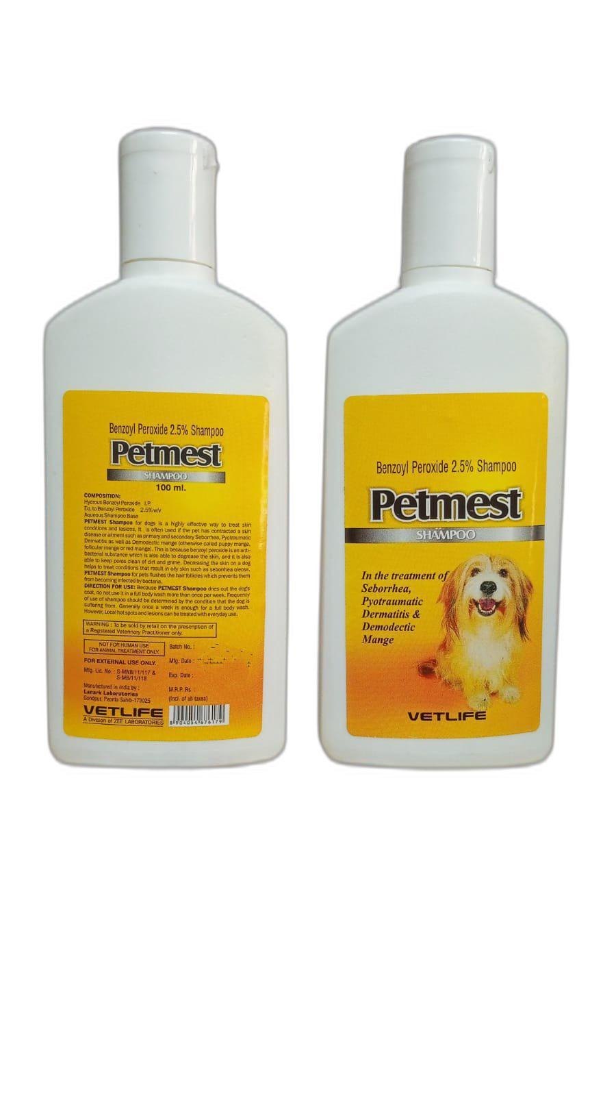 PETMEST SHAMPOO 100ML