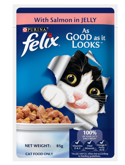Felix Adult Salmon In Jelly