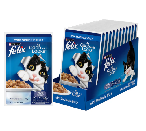 Felix Adult Sardine In Jelly