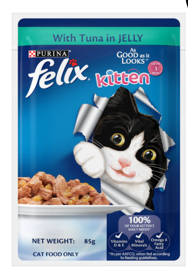 Felix Kitten Tuna In Jelly