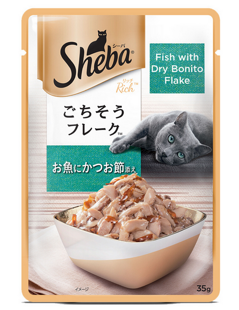 Sheba Dry Bonito Flake Pouch