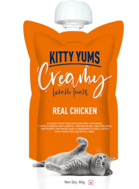 Drools Kitty Yums Creamy Real Chicken 80 g