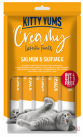 Drools Kitty Yums Creamy Salmon & Skipjack