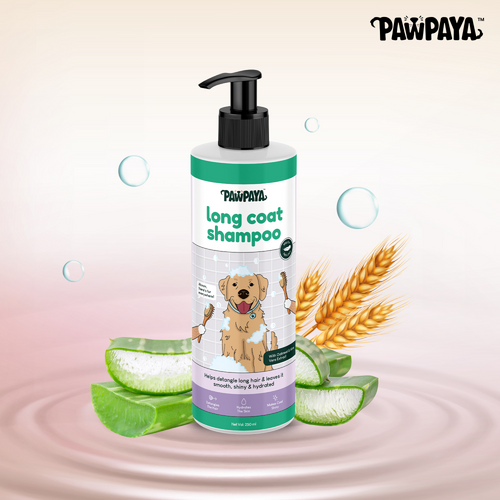 Pawpaya Long Coat Shampoo 250Ml