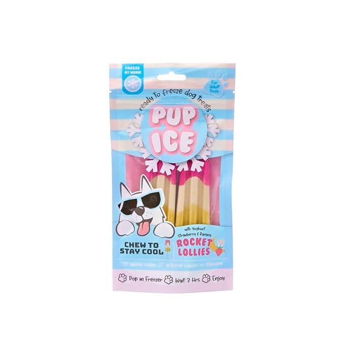 PUP ICE YOGHURT VT STRAW & BANANA 90GM