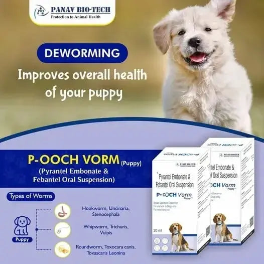 Pooch Vorm Puppy 20Ml
