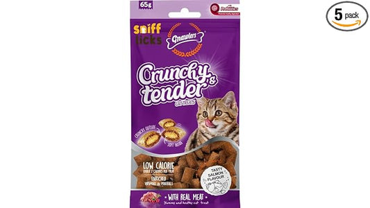 GNAWLERS CRUNCHY & TENDER SALMON FLAVOUR