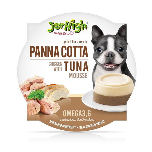 JERHIGH  PANNA COTTA CHICKEN TUNA 70 g
