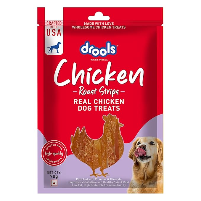 Drools Chicken Roast Strip For Dogs