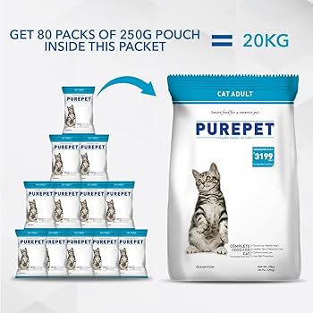 Purepet Cat Adult Ocean Fish 20 kg