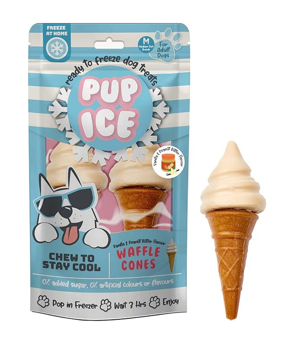 Pup Ice Vanilla & Peanut Butter 110Gm