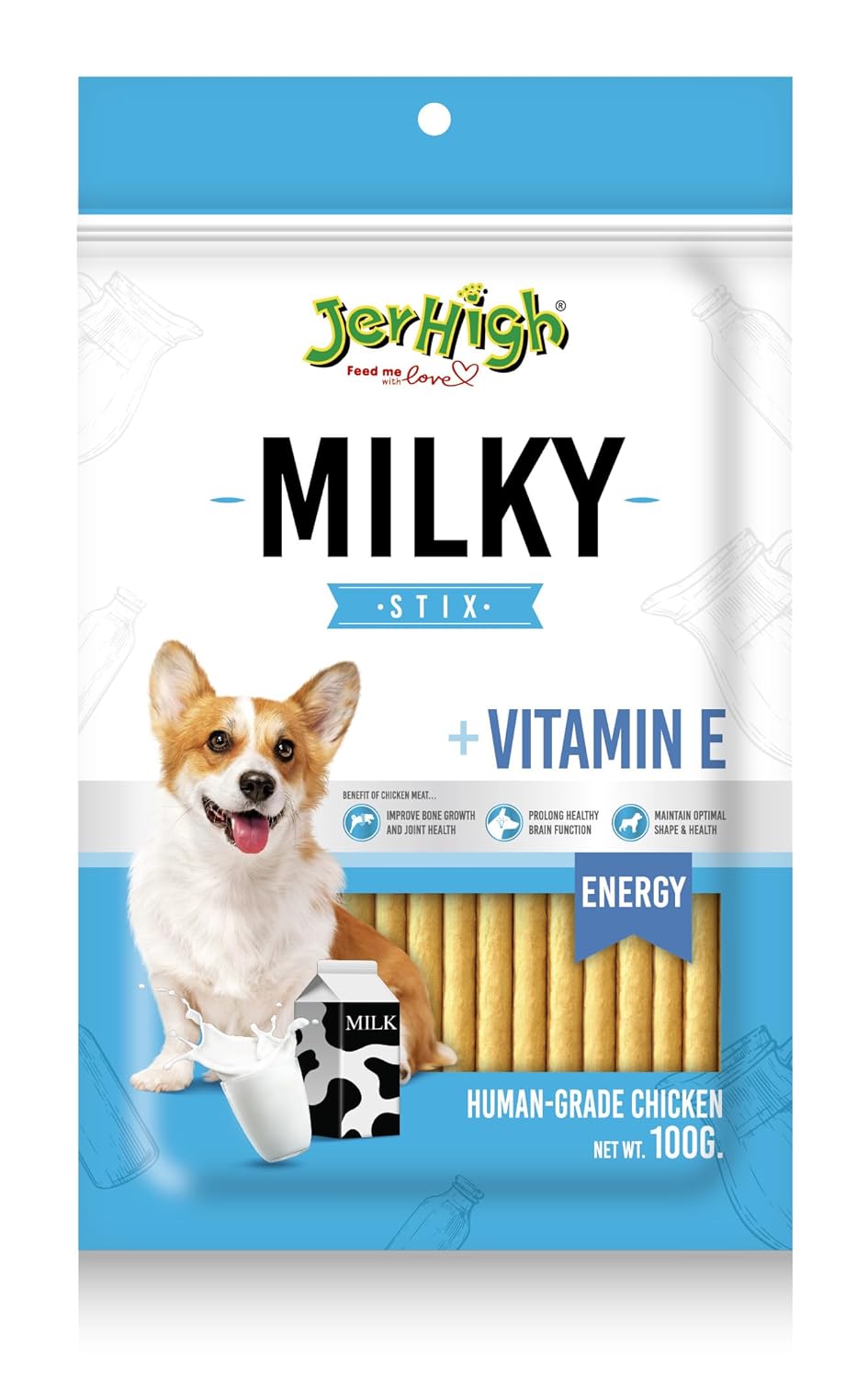 Jerhigh Milk Bite 100 G