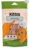 KITTOS SALMON RINGS CAT TREAT
